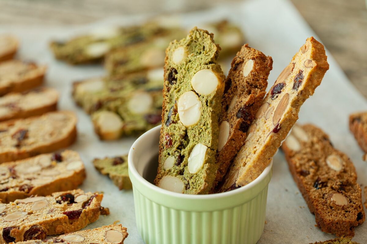 Thành phần bánh biscotti nguyên cám