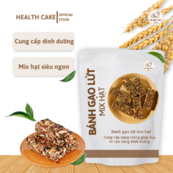 bánh gạo lứt mix hạt